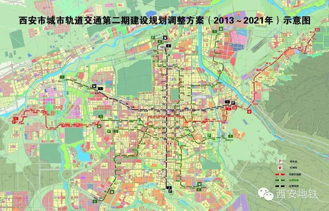 长安地铁最新规划图，塑造未来城市交通蓝图